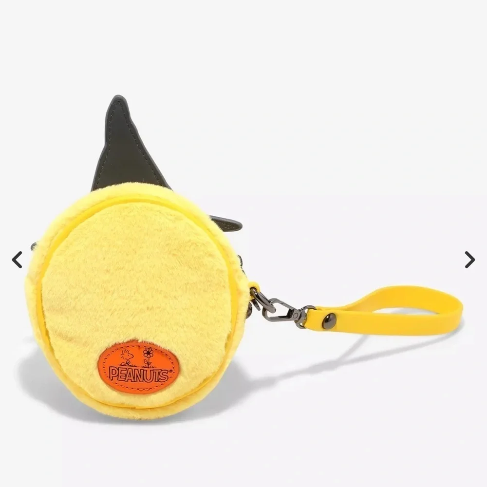 Peanuts Woodstock Witch Figural Plush Coin Purse